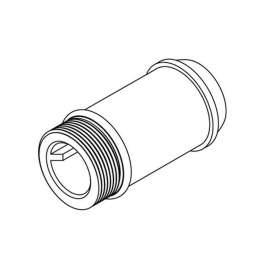 2-3/4in Extension Nipple in Chrome