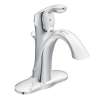 Eva 6400 Single Handle Single Hole Bathroom Faucet in Chrome