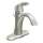 Eva 6400BN Single Handle Single Hole Bathroom Faucet in Brushed Nickel