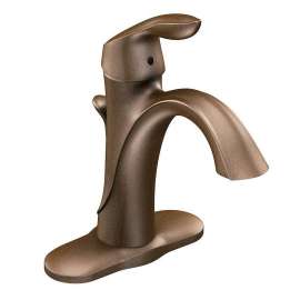 Eva 6400ORB Single Handle Single Hole Bathroom Faucet in Oil Rubbed Bronze