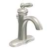 Brantford 6600BN Single Handle Single Hole Bathroom Faucet in Brushed Nickel