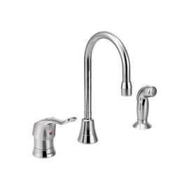 M-DURA 8138 Single Handle Kitchen Faucet in Chrome