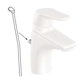Lift Rod for One-Handle Lavatory Faucet in Brushed Nickel