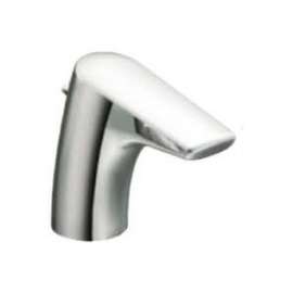 Spout Kit Two-Handle Widespread Lavatory Faucet Trim in Brushed Nickel