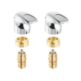 Metering Faucet Conversion Kit in Chrome