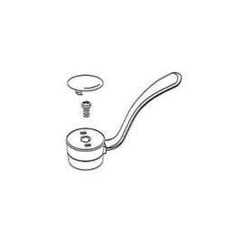 Push Knob Handle - For Use with Bathroom Faucets in Chrome