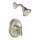 Brantford T2152EPBN Posi-Temp Pressure Balanced Shower Trim with Shower Head in Brushed Nickel