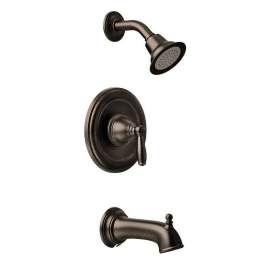 Brantford T2153EPORB Bath and Shower Faucet with Posi-Temp Pressure Balanced Trim in Oil Rubbed Bronze
