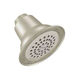 1.5 GPM Single Function Shower Head in Brushed Nickel