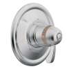 Single Handle Thermostatic Valve Trim in Chrome