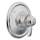 Single Handle Thermostatic Valve Trim in Chrome