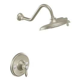 Weymouth TS32102BN Single Handle Posi-Temp Pressure Balanced Multi-Function Shower Trim with Shower Head in Brushed Nickel