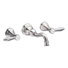 TS42106-M Weymouth Double Handle Vessel or Wall Mounted Bathroom Faucet