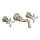 Weymouth TS42112BN Double Handle Wall Mounted Bathroom Faucet in Brushed Nickel