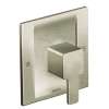 90 Degree TS2711BN Single Handle Posi-Temp Pressure Balanced Valve Trim (Less Valve) in Brushed Nickel