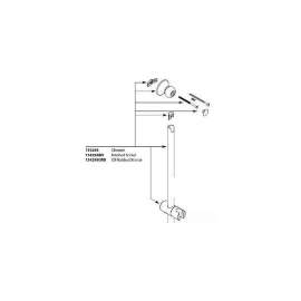 Replacement Slide Bar in Oil Rubbed Bronze