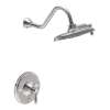 Single Handle Posi-Temp Pressure Balanced Multi-Function Shower Trim with Shower Head in Chrome