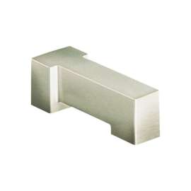 7-1/4in Tub Spout with 1/2in Slip Fit Connection (Less Diverter) in Brushed Nickel