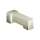 7-1/4in Tub Spout with 1/2in Slip Fit Connection (Less Diverter) in Brushed Nickel