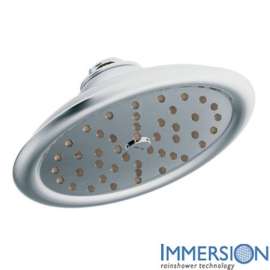2.5 GPM Single Function Rain Shower Head with Immersion Technology