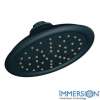 2.5 GPM Single Function Rain Shower Head with Immersion Technology in Wrought Iron