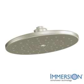 10in Rainshower Shower Head with 2.0 GPM Flow Rate in Brushed Nickel