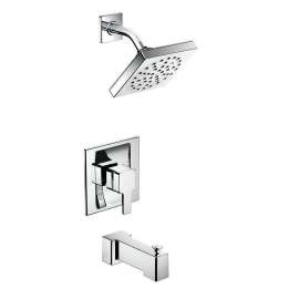 TS2713EPM 90 Degree Bath and Shower Faucet with Posi-Temp Pressure Balanced Trim