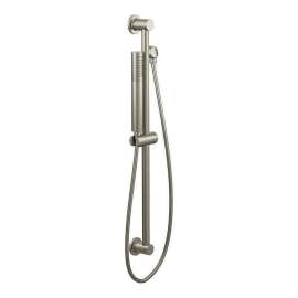 Level 3887EPBN Single Function Hand Shower Package with Hose and Slide Bar in Brushed Nickel