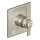 90 Degree TS3100BN Single Handle ExactTemp Thermostatic Valve Trim (Less Valve) in Brushed Nickel