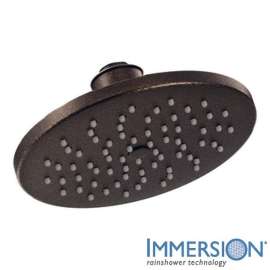 8in Rainshower Head with Eco Performance in Oil Rubbed Bronze