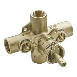 1/2 Inch IPS Posi-Temp Pressure Balancing Rough-In Valve (With Stops) in Chrome