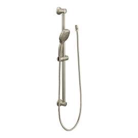 Twist S3870EPBN Multi-Function Hand Shower Package with Hose and Slide Bar in Brushed Nickel