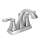 Voss 6901 Double Handle Centerset Bathroom Faucet in Chrome
