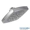 6in Single Function Shower Head in Chrome