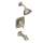Voss T2693EPBN Bath and Shower Faucet with Posi-Temp Pressure Balanced Trim in Brushed Nickel
