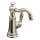 Single Handle Single Hole Bathroom Faucet in Nickel
