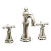 TS42114NL Weymouth Double Handle Widespread Bathroom Faucet in Nickel