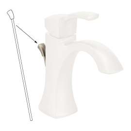 Lift Rod Kit for Bathroom Faucet in Brushed Nickel