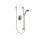 Shower Trim Package with 2.5 GPM Single Function Hand Shower Less Rough-In Valve in Classic Brushed Nickel