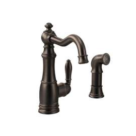 Single Handle Kitchen Faucet in Oil Rubbed Bronze