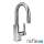 Single Handle Pulldown Bar Faucet in Chrome