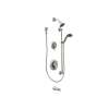 M-DURA T8343EP15CBN Bath and Shower Faucet with Posi-Temp Pressure Balanced Trim in Classic Brushed Nickel