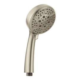 4-3/64in Hand Shower with 4 Spray Patterns in Brushed Nickel