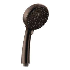 4-3/64in Hand Shower with 4 Spray Patterns in Oil Rubbed Bronze