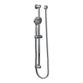 Single Function Hand Shower Package with Hose and Slide Bar Included