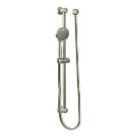 Not Applicable 3668EPBN Single Function Hand Shower Package with Hose and Slide Bar in Brushed Nickel