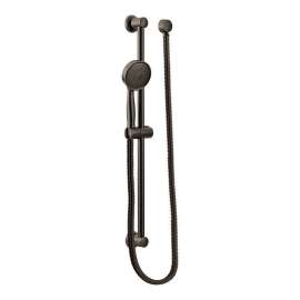 Not Applicable 3668EPORB Single Function Hand Shower Package with Hose and Slide Bar in Oil Rubbed Bronze