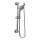 Multi-Function Hand Shower Package with Hose and Slide Bar in Chrome