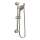 Multi-Function Hand Shower Package with Hose and Slide Bar in Brushed Nickel