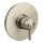 Single Handle ExactTemp Thermostatic Valve Trim (Less Valve) in Brushed Nickel